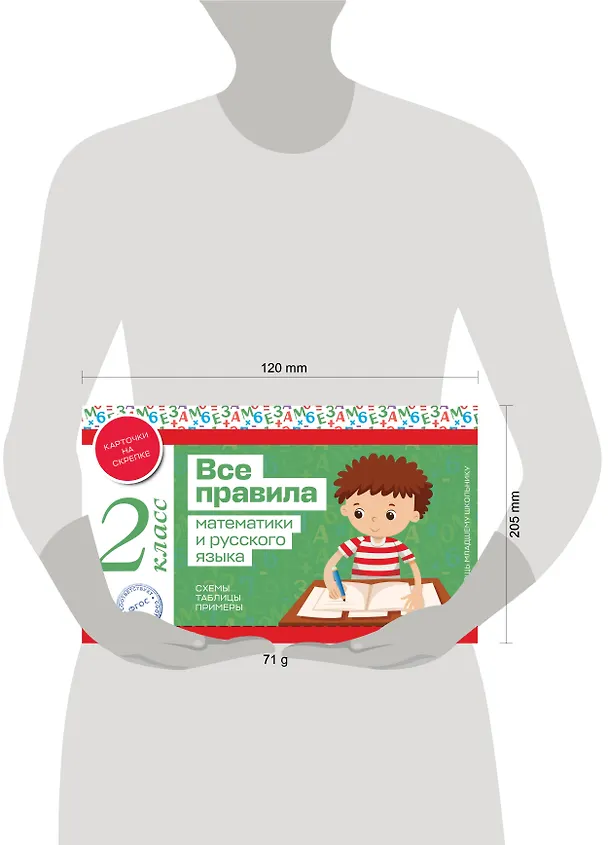 Книга Все правила математики и русского языка. 2 класс () — 10
