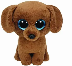 Мягкая игрушка Щенок породы такса Dougie (15см) (36191) (3+) (Beanie Boos) (Ty)