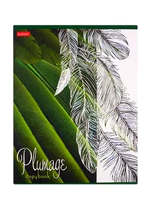 Тетрадь в клетку Hatber, "Перышки", 96 листов