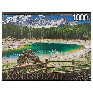 Пазл 1000 Konigspuzzle Италия Озеро Радуги (ГИК1000-8261) (коробка) 2640669