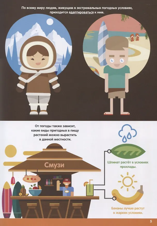 Книга Погода. Инфографика (Харриет Брандл) — 3