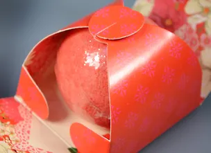 Подарочный набор шар для ванны Самой лучшей клубника (1478705) 2573679