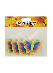 Набор из фетра Бабочки 4-х слойные (11051918) (4 шт) (цв. микс)