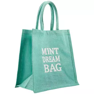 Сумка джутовая S Mint dream bag (30х30х18) (ДЖ2019-1) — 2713395 — 1