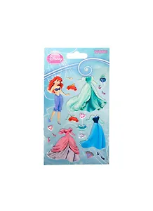 Набор для творчества, ЛИПЛЯНДИЯ, Наклейки многоразовые, Дисней Ариель с нарядами 6046/16046