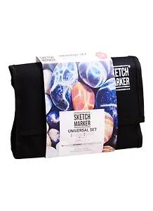 Маркеры 24цв "Universal" сумка-органайзер, Sketchmarker
