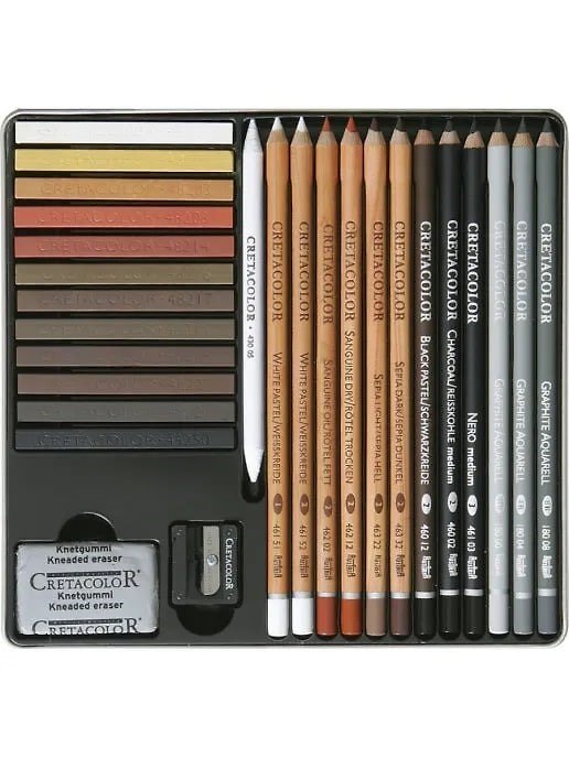 Набор художественный "CREATIVO", мет.кор., CRETACOLOR 2940411 — 1