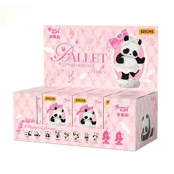 Фигурка коллекционная 52 Toys Panda Roll Ballet Performance Series в ассортименте (коробка) (10х8х8) (64654) 3087855 — 4