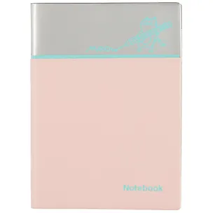 Записная книжка А6+ 96л лин. "КОТ" ПВХ-обл., карман, мягк.переплёт, шелкография, два ляссе, инд.уп. 257985