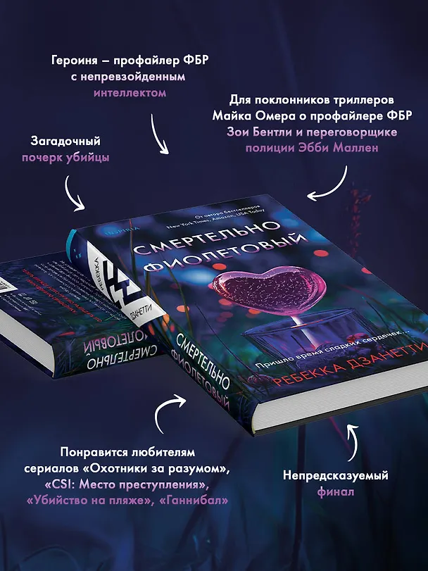 Книга Смертельно фиолетовый (#3) (Ребекка Дзанетти) — 8