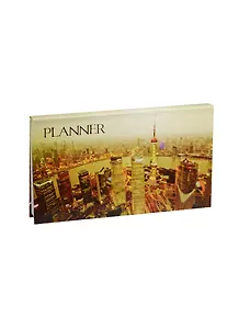 Планинг недат. 64л "МЕГАПОЛИС" карманный, интегр.обл., офсет, тиснение цв.фольгой, Феникс