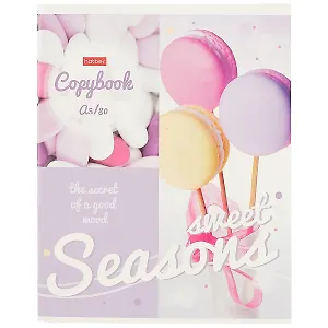 Тетрадь в клетку Hatber, Sweet seasons, 80 листов, в ассортименте