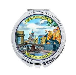 Зеркало Аква Банковский мост сереб. фольга [717]