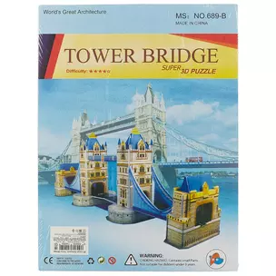 3D-пазл большой, Tower Bridge (11-24693-MS.NO. 689B) — 2574225 — 1