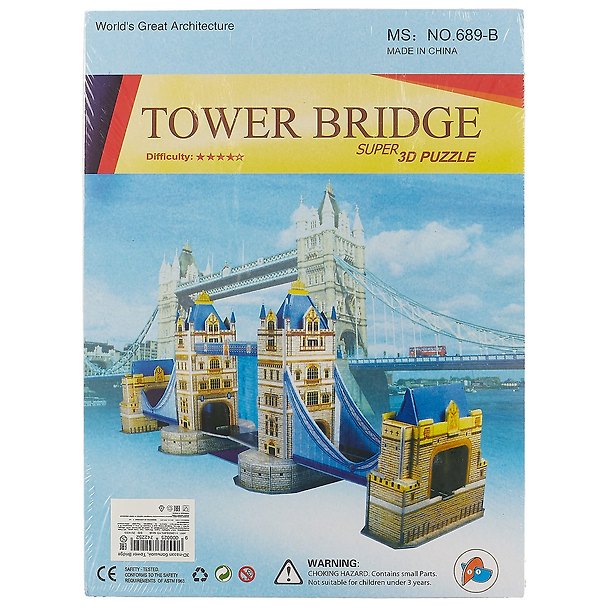 3D пазл «Tower Bridge», большой 2574225 — 1