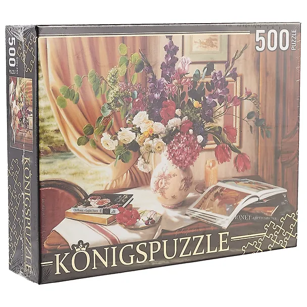 Пазл 500 эл. Konigspuzzle Робин Андерсон Нежный натюрморт (АЛК500-8338) (коробка) 2640684 — 2