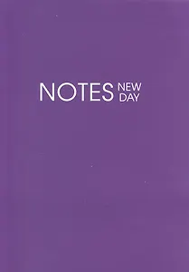 Тетрадь в линейку Listoff, "New day. Фиолетовый", 120 листов