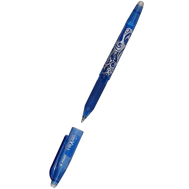 Гелевая ручка пиши-стирай синяя Frixion Point BL-FRP5-L, Pilot 245348 — 2