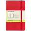 Записная книжка Moleskine Classic Pocket, нелинованная, красная, 96 листов, А6 — 240936 — 1