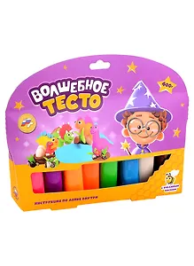 Тесто для лепки "Волшебное тесто". Семья динозавров