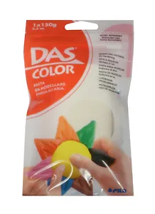 Паста для моделирования DAS Color 150г белая, самозатверд., Fila