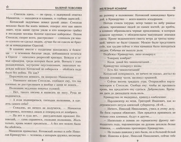 Книга Железный комбриг (ВоенПрикл) Поволяев (Валерий Поволяев) — 4