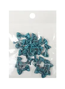 Бантики атласные зелёные (2 см)(20 шт)(пакет) (11-01055-11-4)