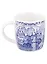 Кружка фарфоровая "Псков - Печоры - Изборск" синий рисунок — 371926 — 3