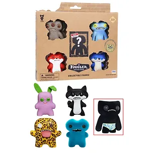 Набор коллекционных фигурок Fugglers Безумный кролик, Загадочный барсук, Безобразник, Синий Пупсик, Ночной проказник (5шт) (FG2040B) 3133901
