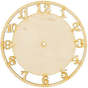 Основа для часов Арабские цифры (13697) (246х246мм) (упаковка)