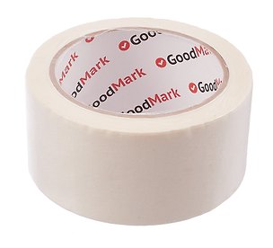 Лента клейкая малярная, белая, 48 мм х 25 м, GoodMark 3025101