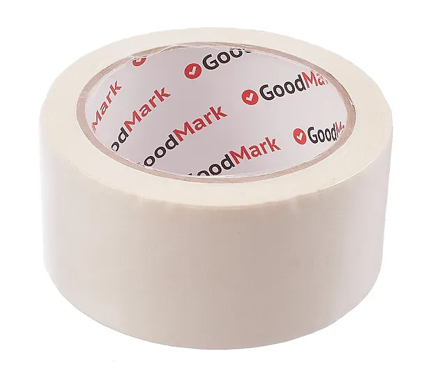 Лента клейкая малярная, белая, 48 мм х 25 м, GoodMark 3025101 — 3