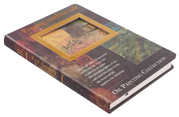 Книга для записей А5 96л кл. "Art galery" 7БЦ, вырубное окно, ассорти 3102380 — 3