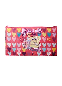 Пенал-косметичка "Губка боб", розовый, Centrum