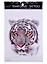 Тату Тигры черно-белые, 24*15,5 (микс)(орр) — 2859021 — 3