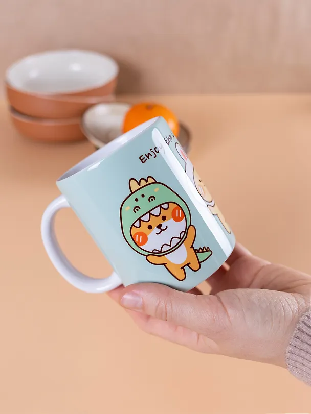 Кружка Kawaii Зверюшки (керамика) (330мл) 2947658 — 8