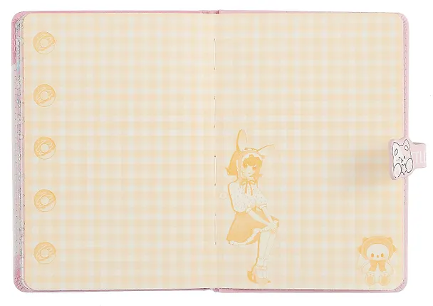 Книга для записей А5 "Little Bunny" с магнитной застежкой, ассорти 3025932 — 8