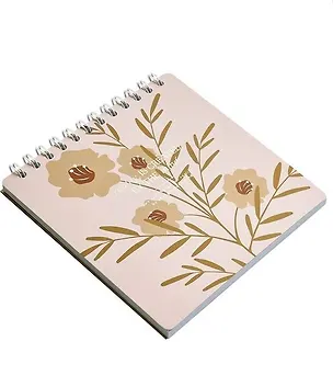 Скетчбук 172*172 40л "April", букет, мягк.переплет, микротекстурирование, ламинация, спираль, тиснение золотой фольгой, бумага 190г/м2 3115484