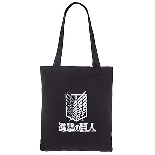 Сумка-шоппер с карманом Атака Титанов (текстиль) 3123503