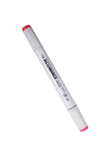 Маркер двухсторонний Индийский красный, спирт.основа, цв.R63, Sketchmarker