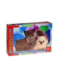 Пазл Три котенка HATBER 120 элементов 230Х165мм