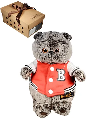 Игрушка мягкая Budi Basa, Басик в клубной куртке, 22см 2570180