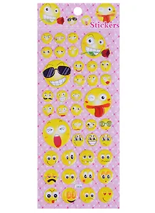 Наклейки-смайлы Очки, 2510-14