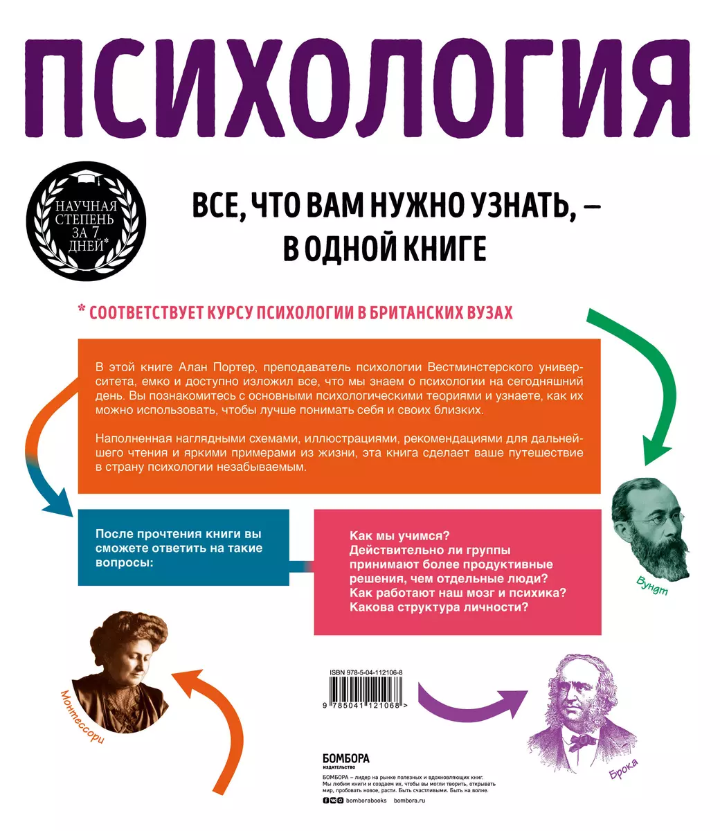 Психология. Все, что вам нужно знать, - в одной книге (Алан Портер) -  купить книгу с доставкой в интернет-магазине «Читай-город». ISBN:  978-5-04-112106-8