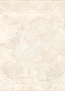 Бумага с нанесен.дизайном А4 20л "Старинная карта" 90г/м3, тонир.обр.сторона, DECAdry