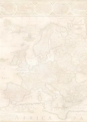 Бумага с нанесен.дизайном А4 20л "Старинная карта" 90г/м3, тонир.обр.сторона, DECAdry 218208