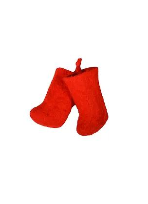 Валеночки - шептуны (красные) (6см) (12802) 2368380