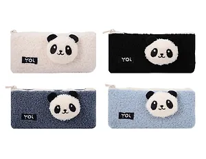 Пенал-косметичка "Панда", ассорти
