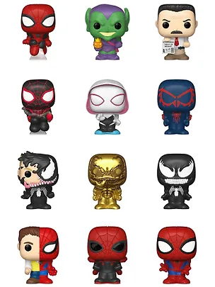 Фигурка Funko Bitty POP! Marvel Spider-Man 1 штука в ассортименте (из12) 85719 3174556