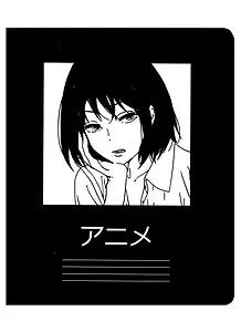 Тетрадь в клетку Эксмо, "Аниме. Девушка (Дзё)", 48 листов